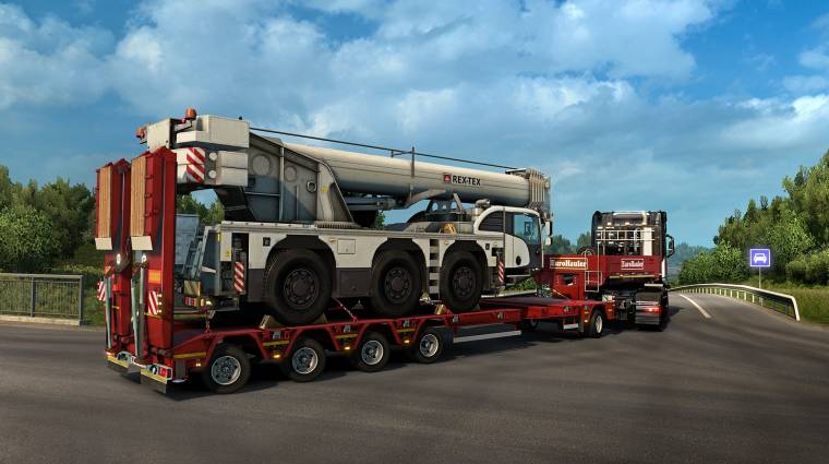 Euro Truck Simulator 2 - nagy rakományokat hozott a Heavy Cargo Pack bevezetőkép