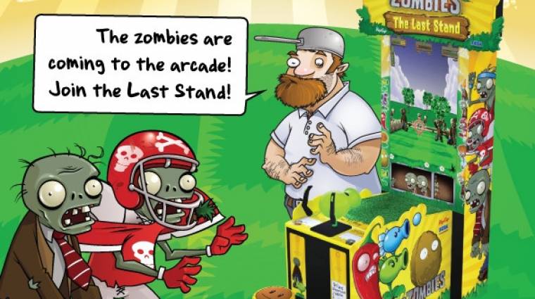 Plants vs. Zombies: The Last Stand - zombik a játéktermekben bevezetőkép