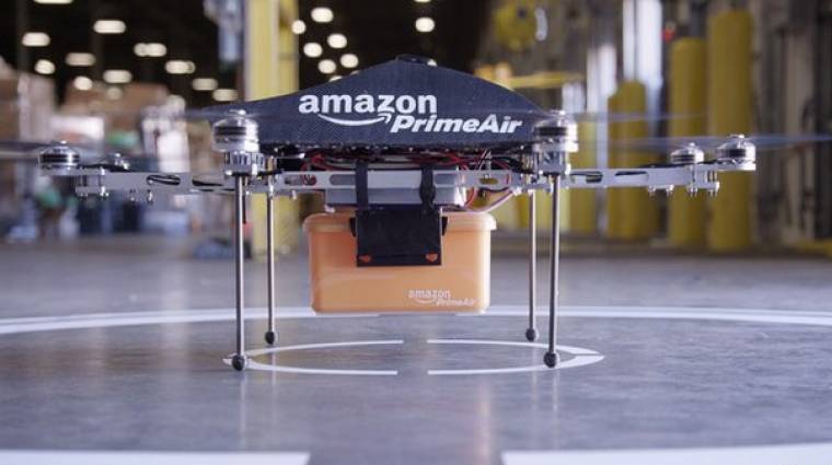 Két év múlva drónok szállíthatják házhoz a csomagokat (videó) bevezetőkép