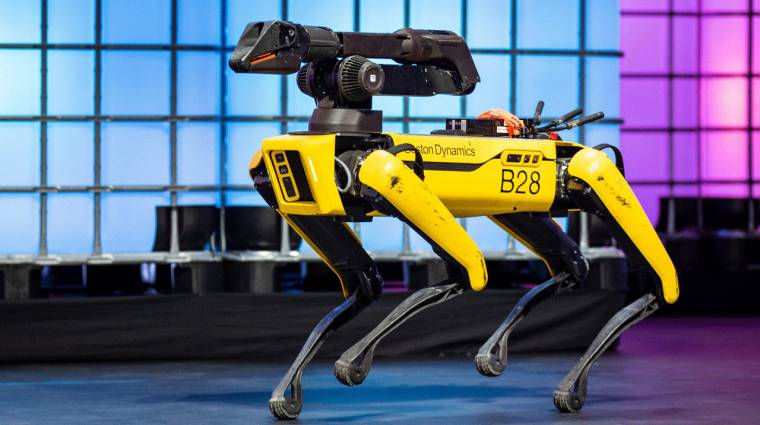 Egyelőre nem harap a Boston Dynamics robot-rendőrkutyája kép