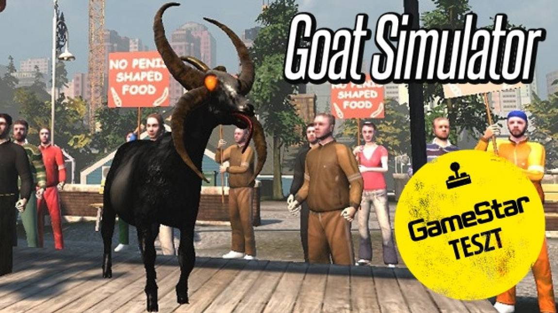 Goat Simulator teszt - egy kecském otthon bevezetőkép