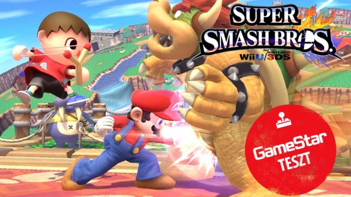 Super Smash Bros. for Wii U teszt - Mario leveri Pikachut bevezetőkép