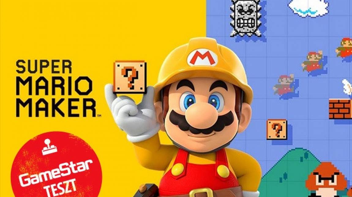 Super Mario Maker teszt - a legjobb dolog, ami Marióval történhetett bevezetőkép