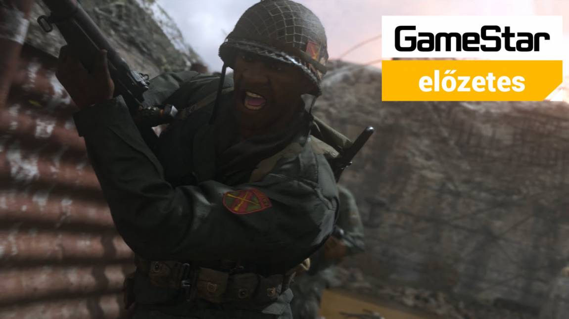 Simán hozza a Call of Duty 2 hangulatát a Call of Duty WWII bevezetőkép