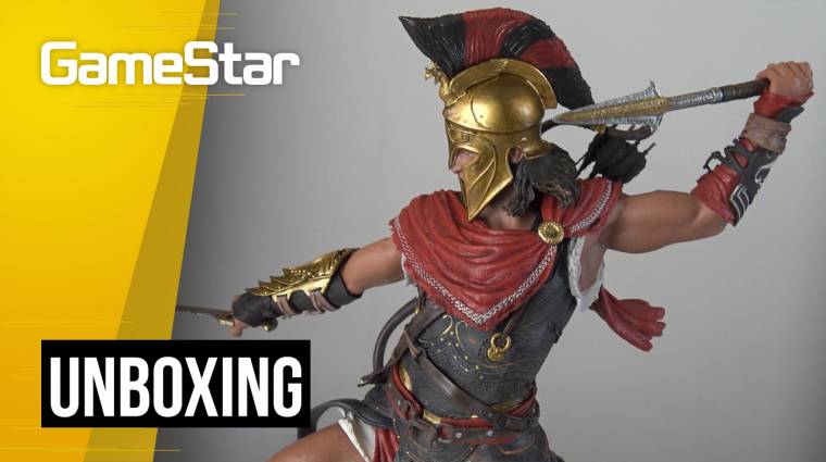 Nézzétek, mekkora szobor! - Assassin's Creed Odyssey gyűjtői szobor unboxing bevezetőkép