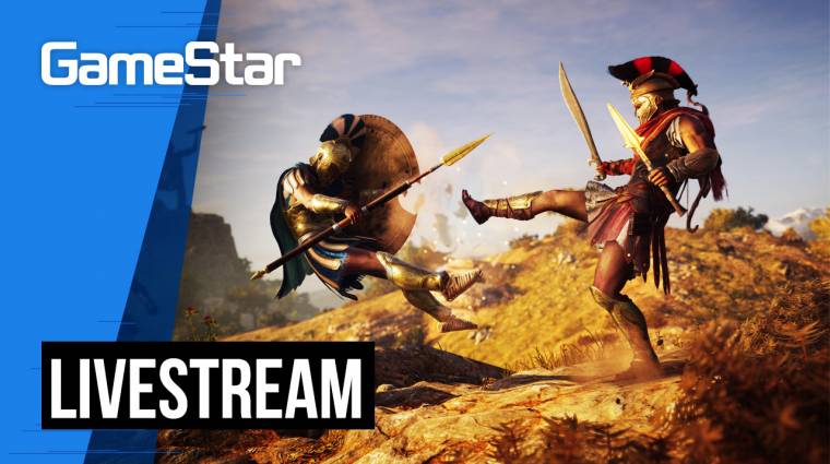 Szájba rúgunk mindenkit! - Assassin's Creed Odyssey Livestream bevezetőkép