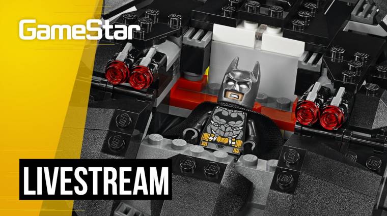 Távirányítós Batmobilt építünk - LEGO Livestream bevezetőkép