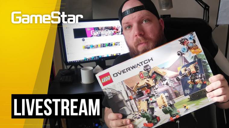 Megépítjük a legjobb Overwatch karaktert - LEGO Livestream bevezetőkép
