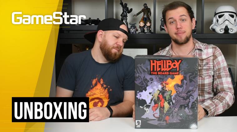 Hellboy társasjáték unboxing - jobb, mint az új film? bevezetőkép