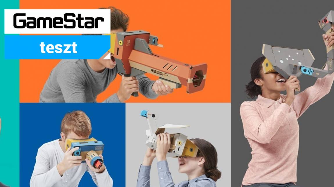 Nintendo Labo Toy-Con 04: VR Kit teszt - már megint ezt hajtogatjuk bevezetőkép