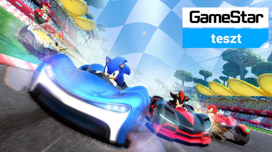 Team Sonic Racing teszt - süni és barátai bevezetőkép