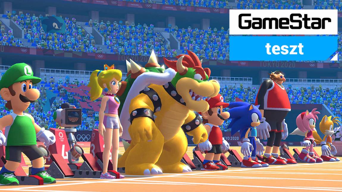 Mario & Sonic at the Olympic Games Tokyo 2020 teszt - nem olcsó játék gyerekeknek bevezetőkép
