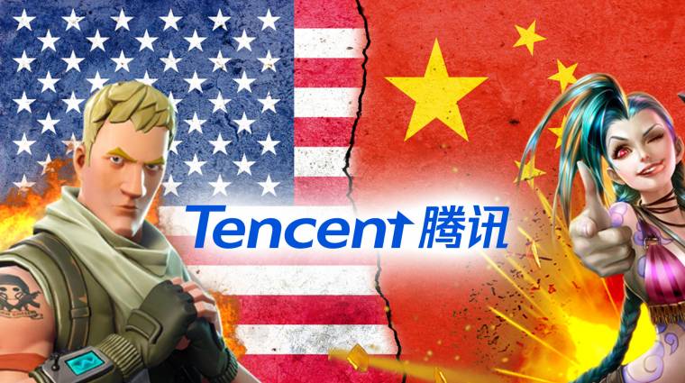 Az amerikai kormányt már az Epic Games és a Riot Games miatt is aggasztja a Tencent bevezetőkép