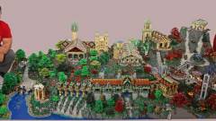 Hatalmas LEGO Völgyzugoly készült 200 ezer darabból kép