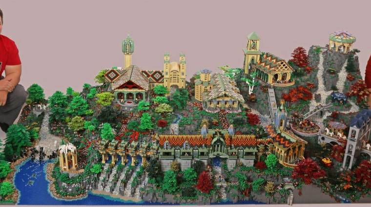 Hatalmas LEGO Völgyzugoly készült 200 ezer darabból bevezetőkép