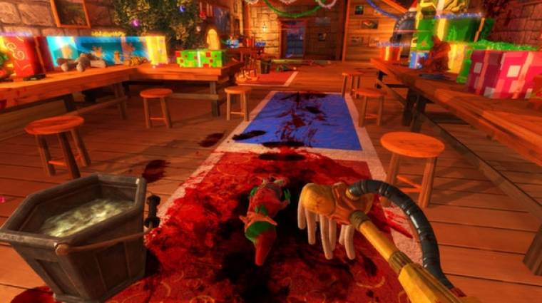 Viscera Cleanup Detail: Santa's Rampage - a legbetegebb karácsonyi játék bevezetőkép