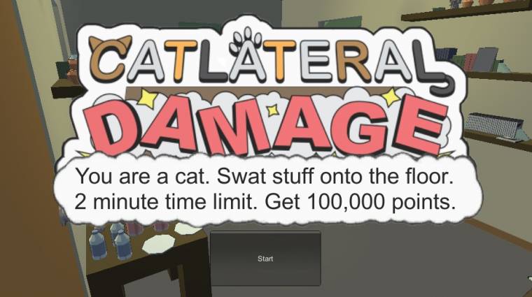 Catlateral Damage - gyere cica, törj szét mindent bevezetőkép