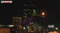 Tetris egy 29 emeletes ház oldalán (videó) kép