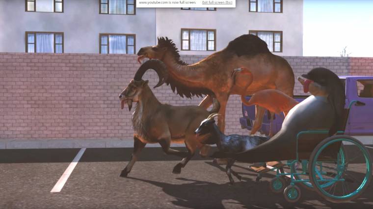 Goat Simulator - tolószékes delfin is lesz a következő DLC-ben bevezetőkép