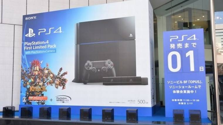 PlayStation 4 - napok óta az utcán élnek a japánok, hogy megkaphassák bevezetőkép