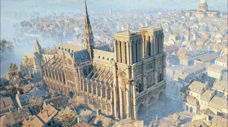 Olyan játékot készít a Ubisoft, amiben a lángoló Notre-Dame-ot kell oltanunk bevezetőkép