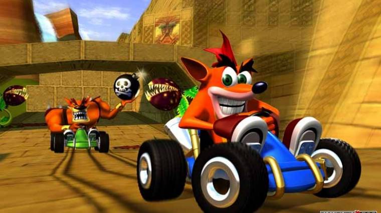 Crash Team Racing 2010 - törölték, de kiszivárgott egy gameplay bevezetőkép