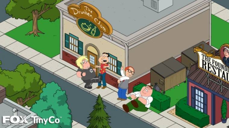 A Simpson családot majmolja a Family Guy bevezetőkép