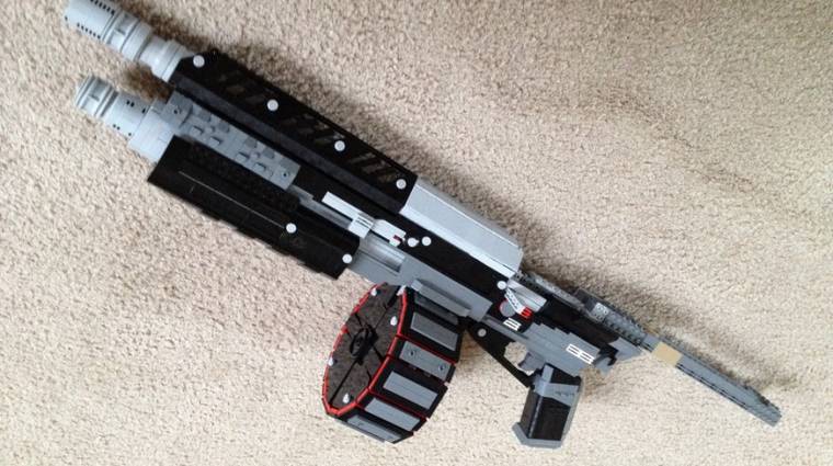 Titanfall fegyverek LEGO kockákból bevezetőkép