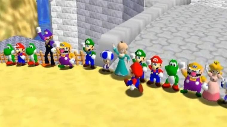 Akár 24-en is nyomhatjuk együtt a Super Mario 64 modjával bevezetőkép