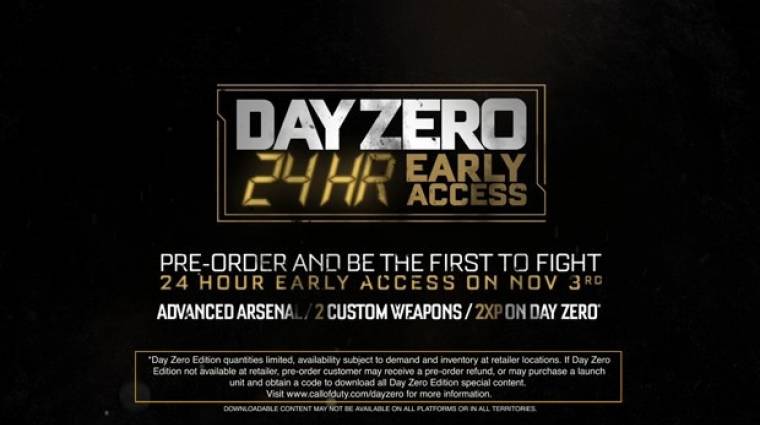 Call of Duty: Advanced Warfare Day Zero Edition - így lehet a legkorábban tiéd bevezetőkép