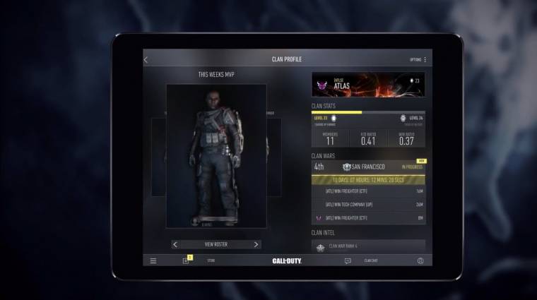 Call of Duty: Advanced Warfare - ezt tudja a mobilos alkalmazás bevezetőkép