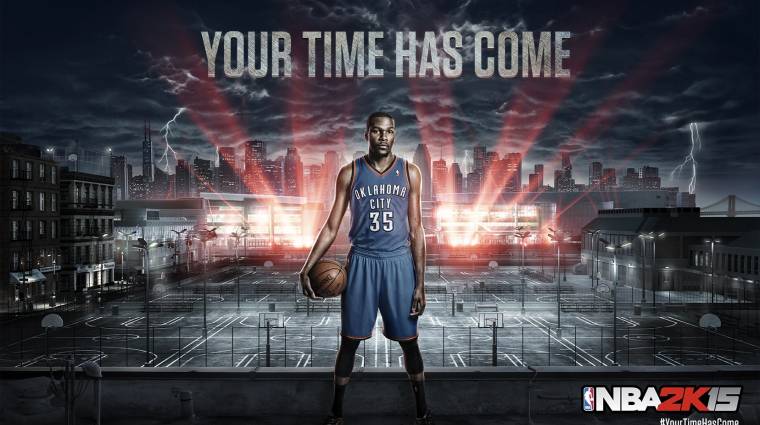 NBA 2K15 - Kevin Durant kerül a borítóra, itt a megjelenési dátum bevezetőkép