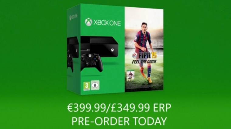 Gamescom 2014 - FIFA 15 Xbox One Bundle és exkluzív tartalom bevezetőkép