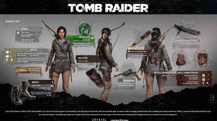 Rise of the Tomb Raider - ilyen cuccokkal rohangál Lara bevezetőkép