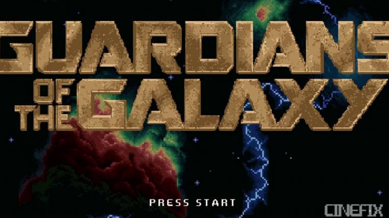Így fest a Galaxis őrzői 8-bites játékként bevezetőkép