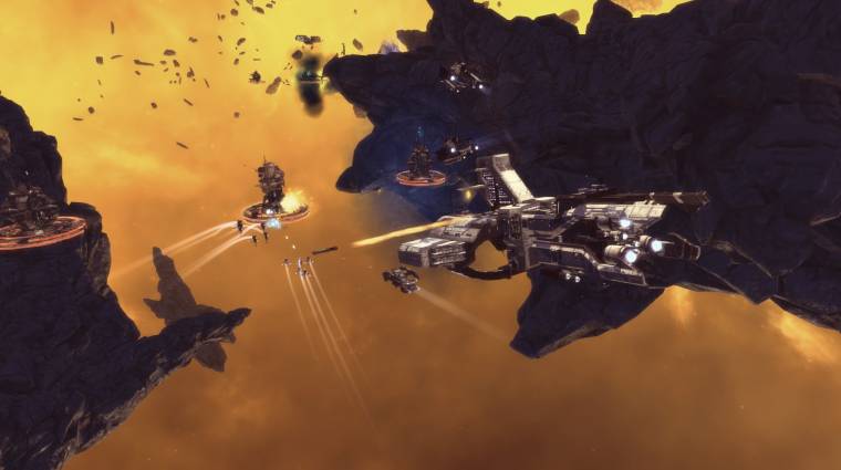 Ancient Space - a Paradox sci-fi RTS-sel támad bevezetőkép
