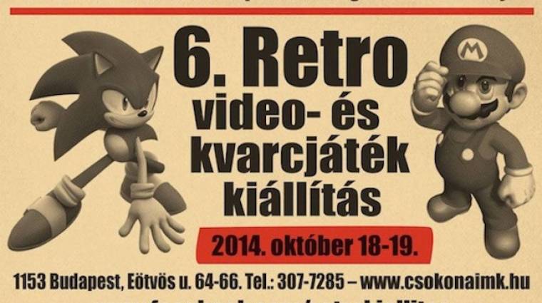 6. Retro video- és kvarcjáték kiállítás - ne feledd, holnap lesz! bevezetőkép