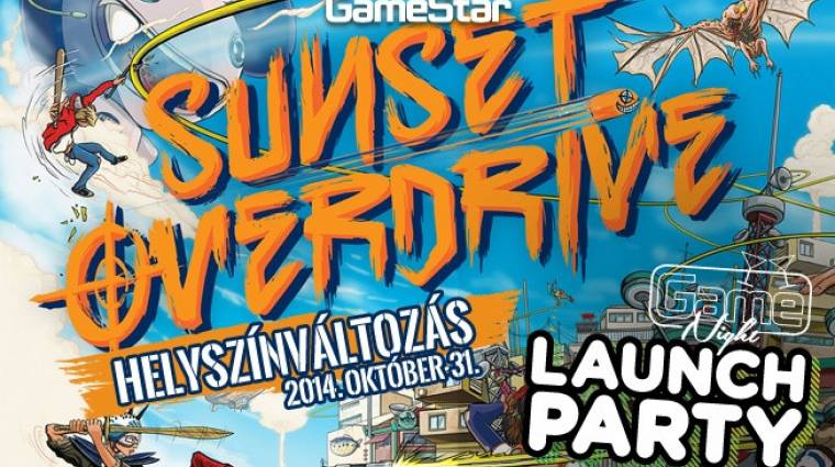 GameNight - Sunset Overdrive launch party és Halloween buli! bevezetőkép