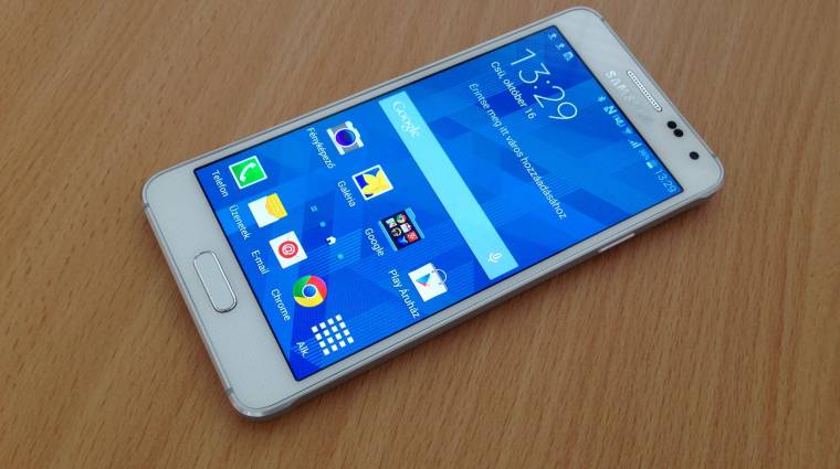 Samsung Galaxy Alpha - kipróbáltuk az új csúcskategóriás mobilt bevezetőkép