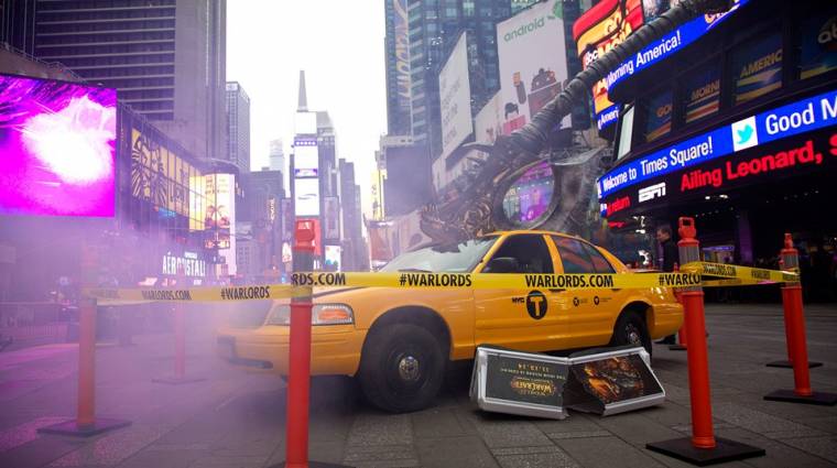 World of Warcraft: Warlords of Draenor - zseniális reklám a Times Square-en  bevezetőkép