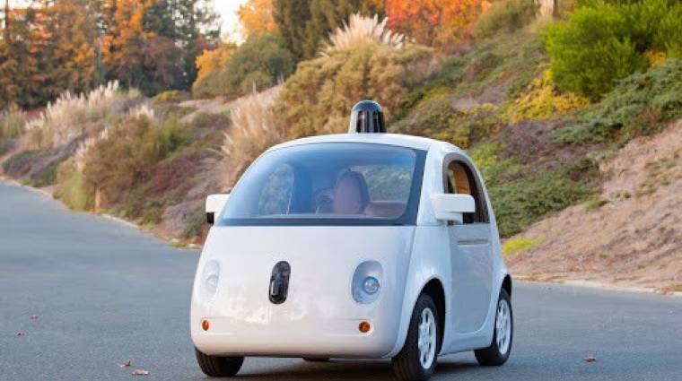 Íme a Google első önjáró autója bevezetőkép