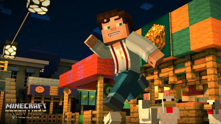 Minecraft: Story Mode - így jelenhetne meg Wii U-ra a Minecraft bevezetőkép