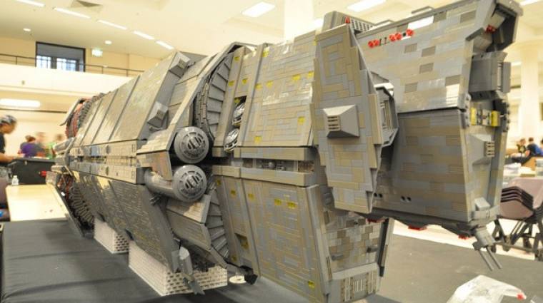Íme a Halo legendás űrhajója, LEGO-ból bevezetőkép
