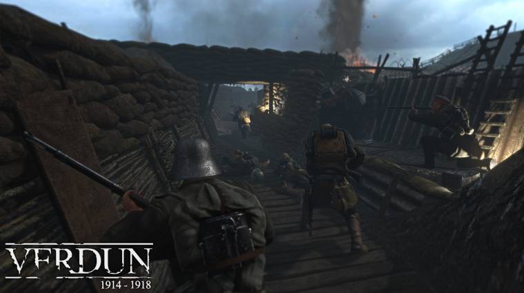 Verdun - megjelent a világháborús FPS bevezetőkép