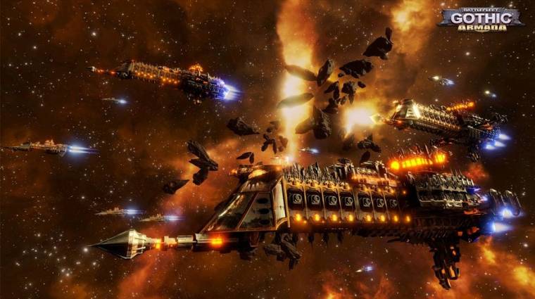 Battlefleet Gothic: Armada bejelentés - Warhammer űrstratégia a láthatáron bevezetőkép
