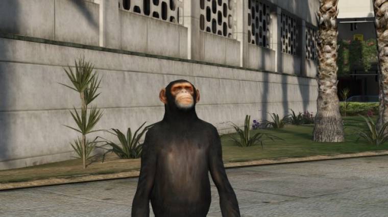 Grand Theft Auto V PC - a repülő majom, aki kocsikat lövöldöz bevezetőkép