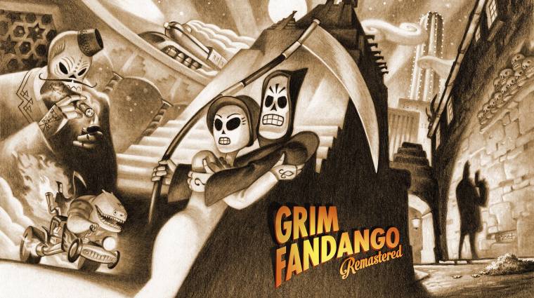 Grim Fandango Remastered - itt a launch trailer, a szakma elégedett bevezetőkép