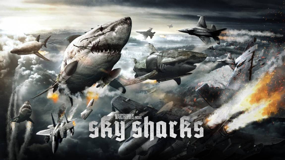 Sky Sharks - befutott egy előzetes a repülő cápákon lovagoló náci zombikról bevezetőkép