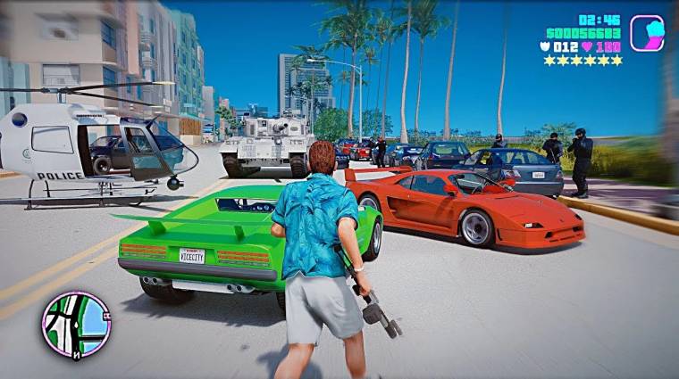Nagyon szeretnénk, ha a GTA Vice City és San Andreas remasterek úgy néznének ki, mint ezek a letiltott modok bevezetőkép
