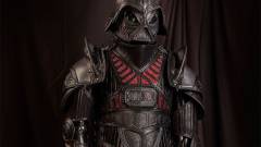 A fantasy Darth Vader felszerelés készen áll a sötét középkorra kép